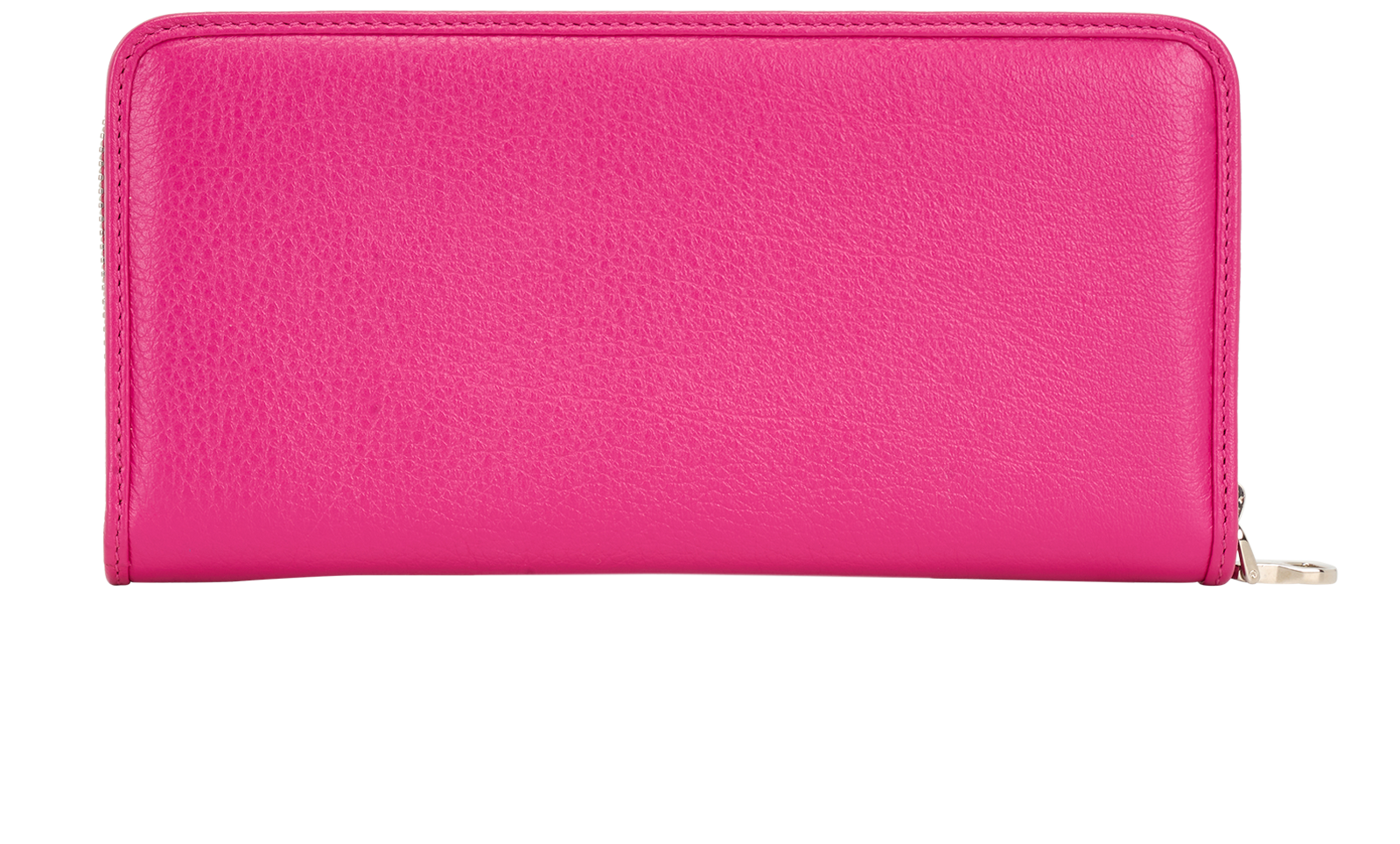 Loewe Logo Embossed Continental Wallet, &pound;130, Accessories, Pink, Leather, Back view